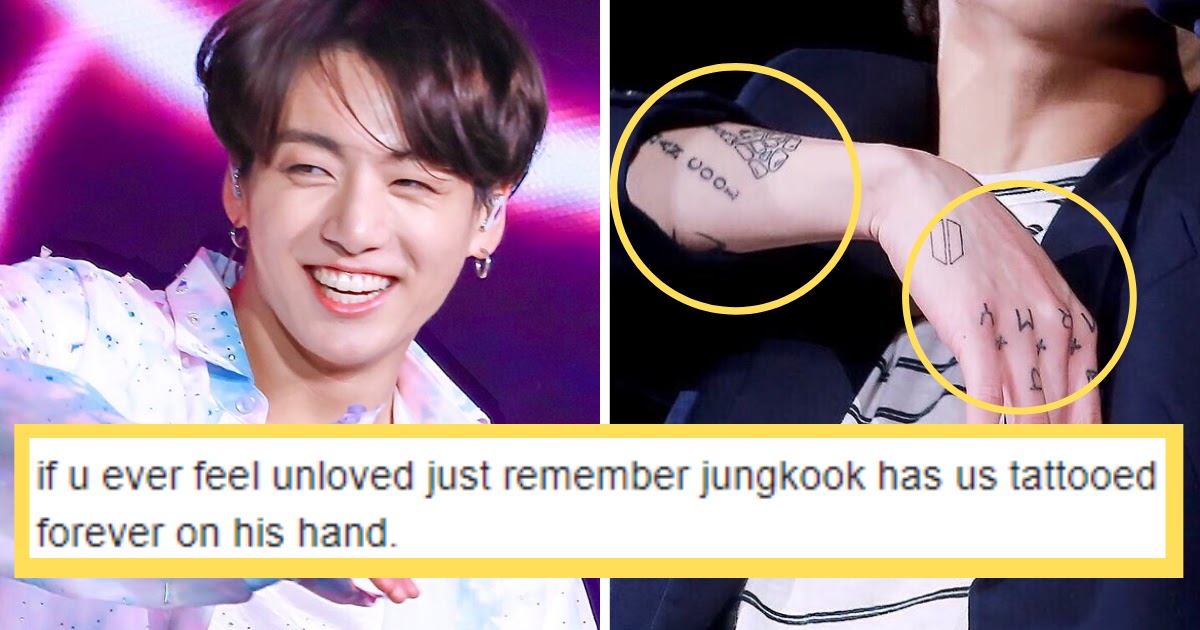 Jungkook De Bts S Est Senti Suffisamment L Aise Pour Montrer Ses Tatouages Et Les Arm Es Se