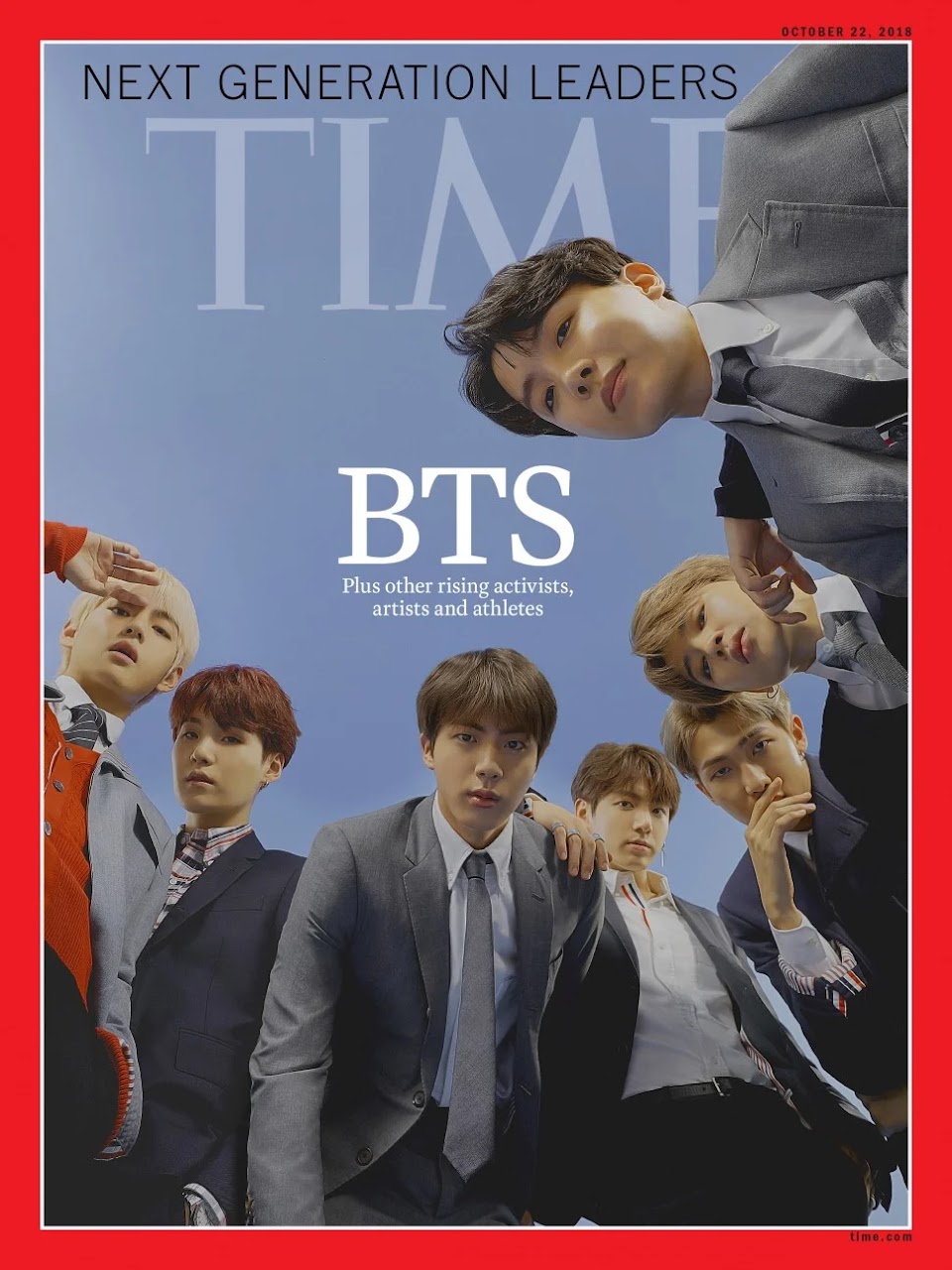 TIME Magazine Annonce Que BTS Est Les Princes De La Pop Mondiale BTS KPOP