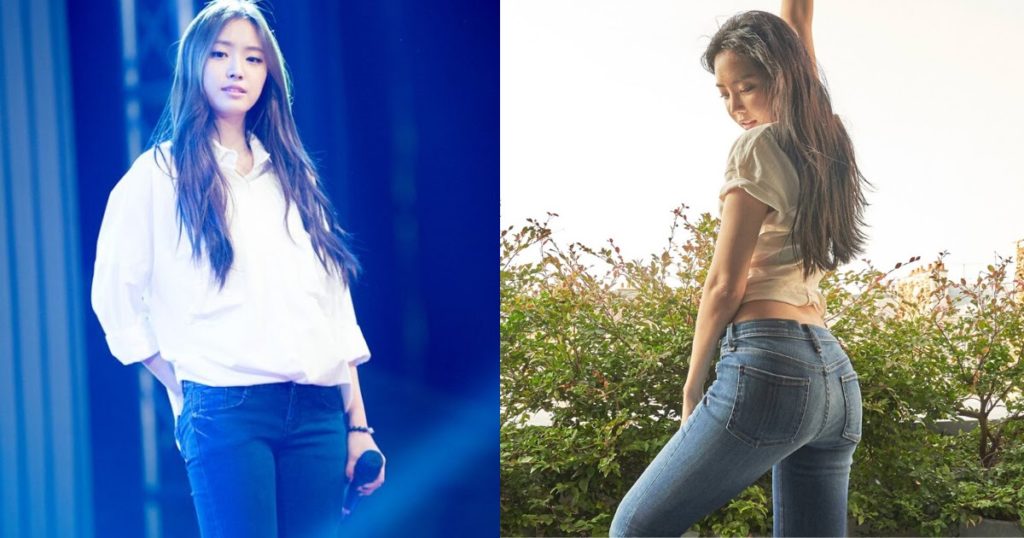 10+ fois Naeun Blew d'Apink emporte ses visuels dans une simple paire de jeans