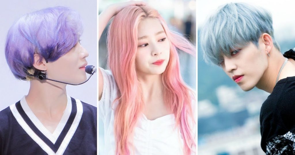 Plus de 30 idoles K-Pop bercent de magnifiques cheveux pastel qui vous donneront des vibrations printanières majeures
