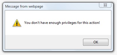 error_privileges