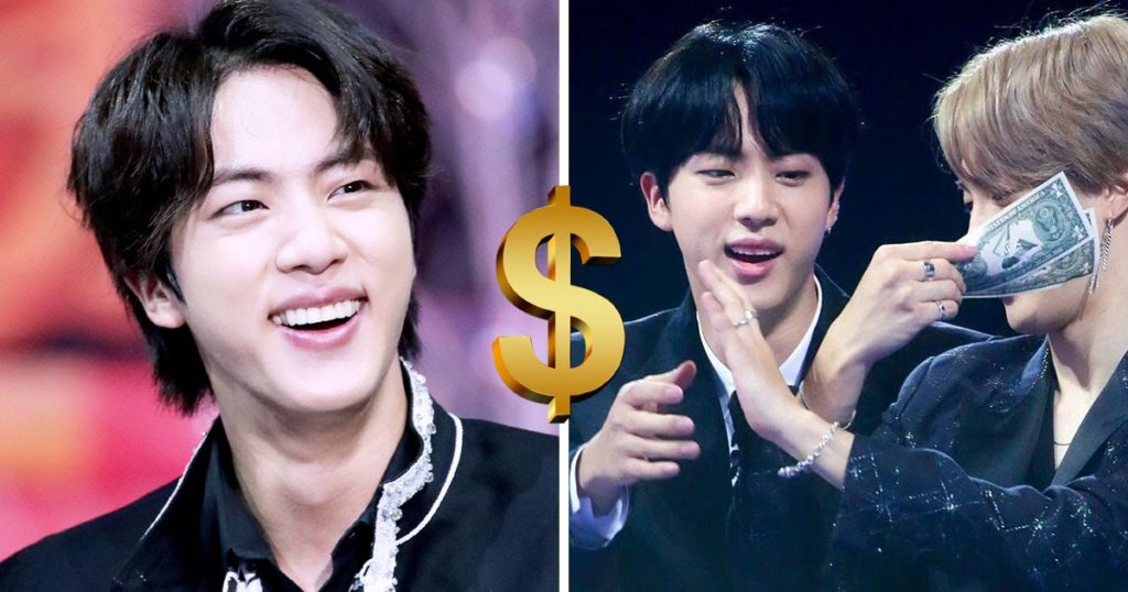 6 des moyens les plus prétentieux de BTS Jin pour gagner de l'argent