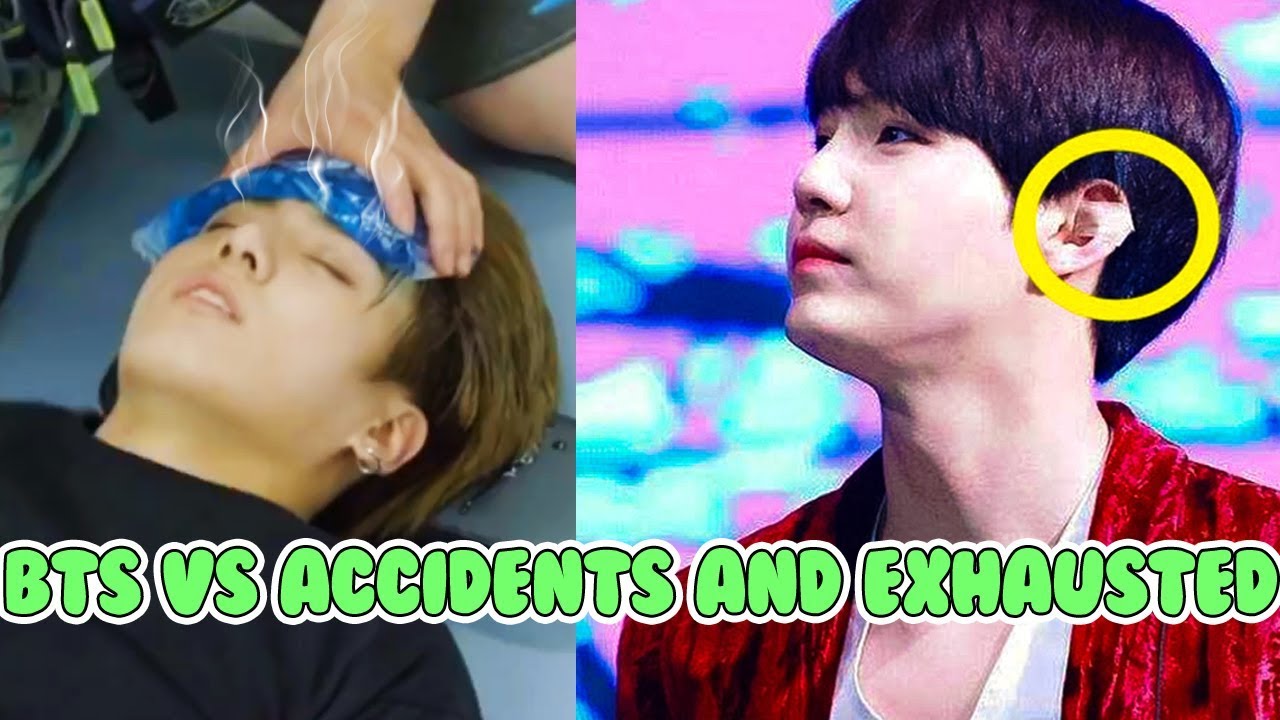 BTS Vs Accidents And Exhausted [Funny Kpop Idols] BTS KPOP