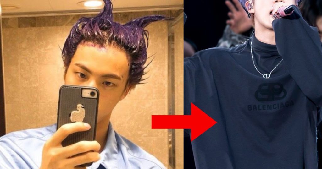 Jin de BTS a échoué une fois à se teindre les cheveux ... mais personne ne pouvait le dire