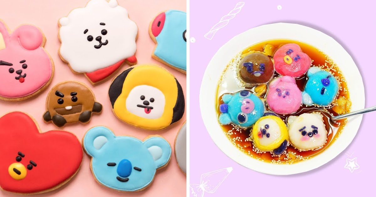 Essayez De Cuisiner Ces 8 Gateries A Theme Bt21 Impressionnantes Et Allechantes Pendant Que Vous Etes Coince A La Maison Bts Kpop