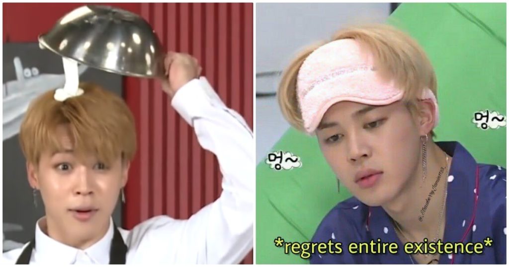 10+ Gifs des membres du BTS regrettant leurs décisions de vie