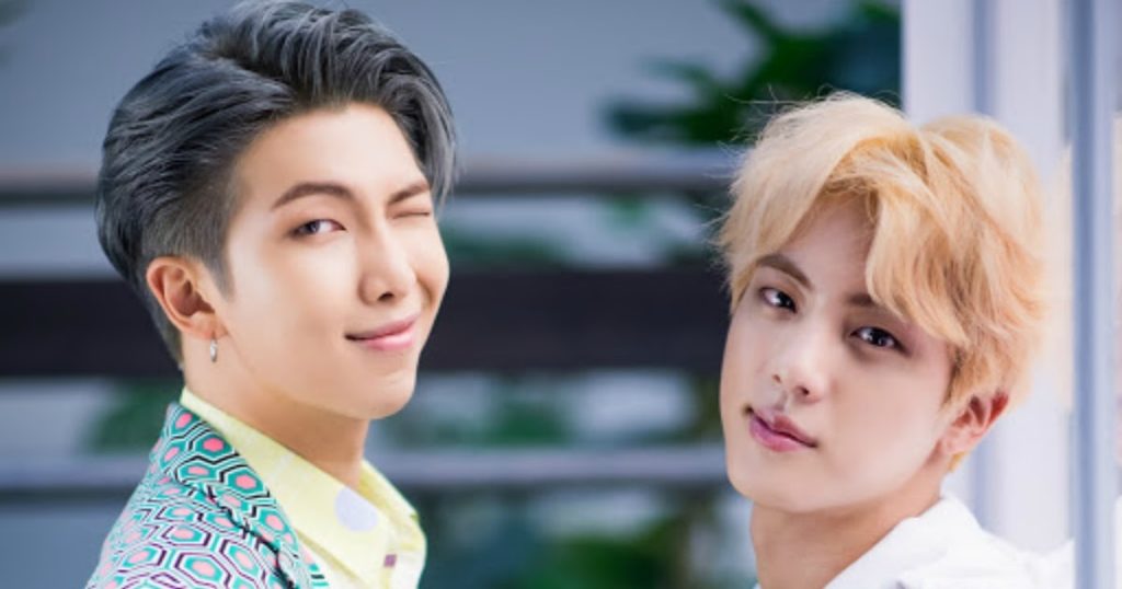 10+ Gifs montrant que Jin et RM de BTS sont vraiment des "rivaux éternels"