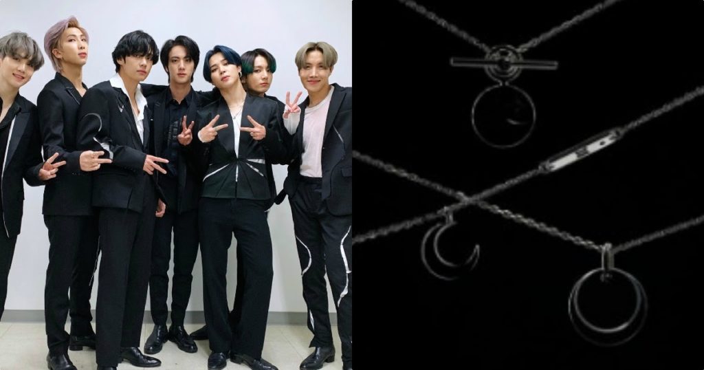 BTS collabore avec la marque de bijoux STONEHENgE pour un collier spécial