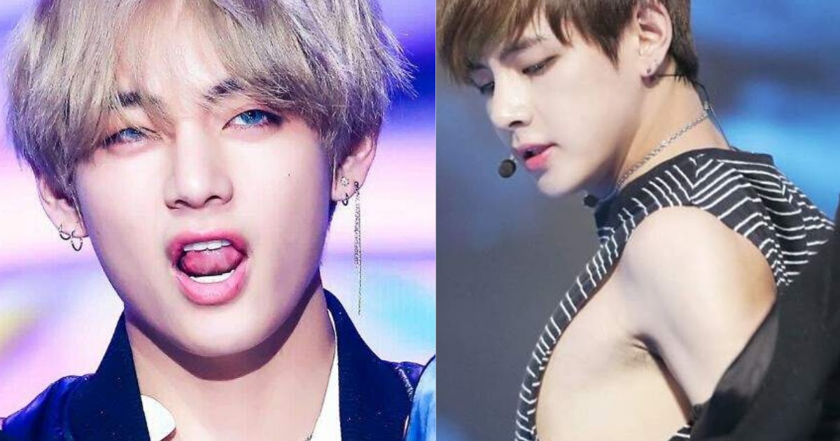 10 fois le V  de BTS  avait l air dangereusement sexy en se 