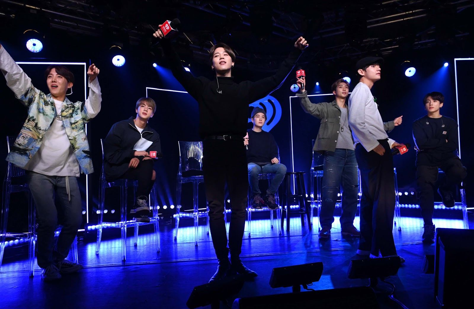 iHeartRadio en direct avec BTS au iHeartRadio Theatre de New York