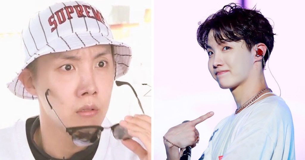 Quelqu'un a dit à J-Hope qu'il ressemblait à BTS ... Sa réaction était inestimable