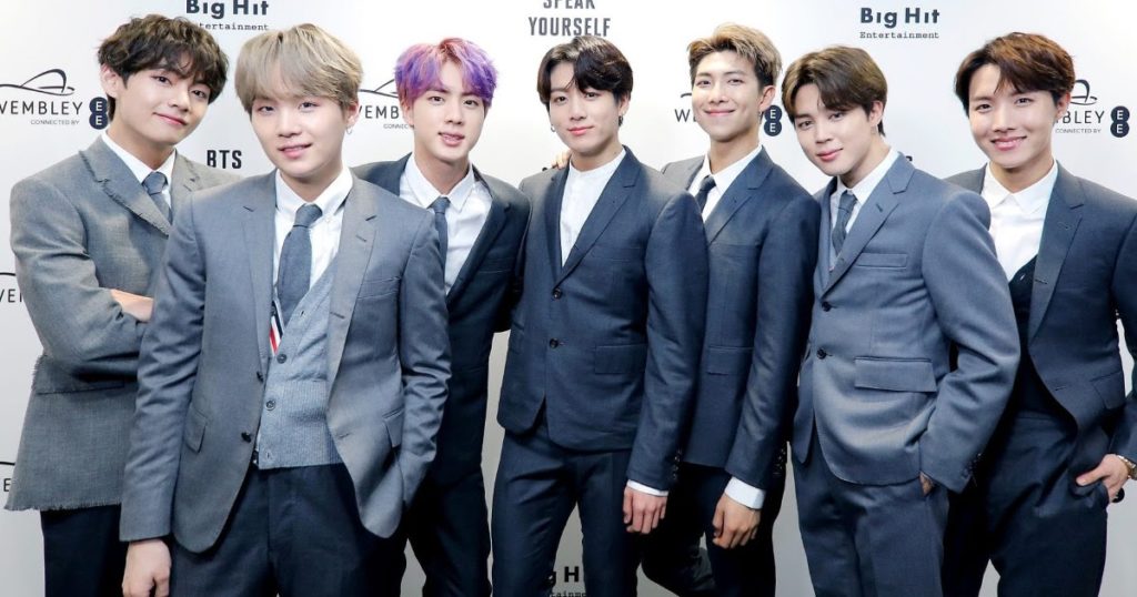 Ce sont les chansons BTS les plus populaires chez les hommes