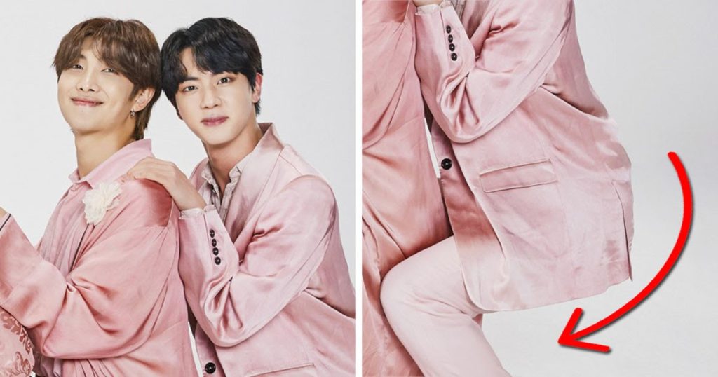 Jin et sa chaise invisible de BTS sont à la mode, grâce à K-ARMY