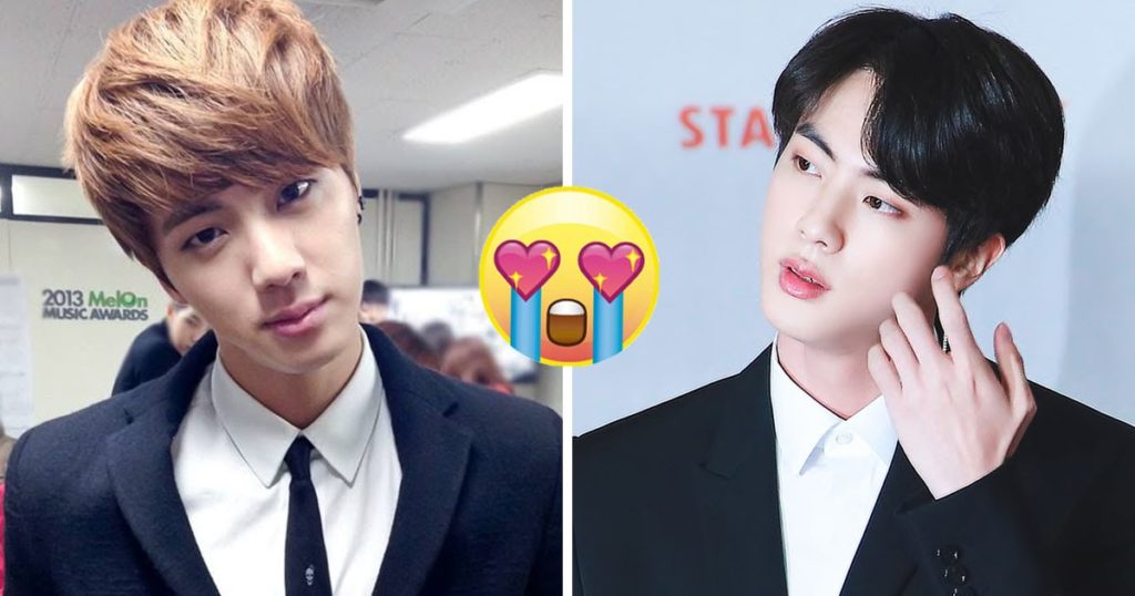 L'histoire inspirante de la façon dont Jin de BTS est passé de Handsome à Handsome Worldwide