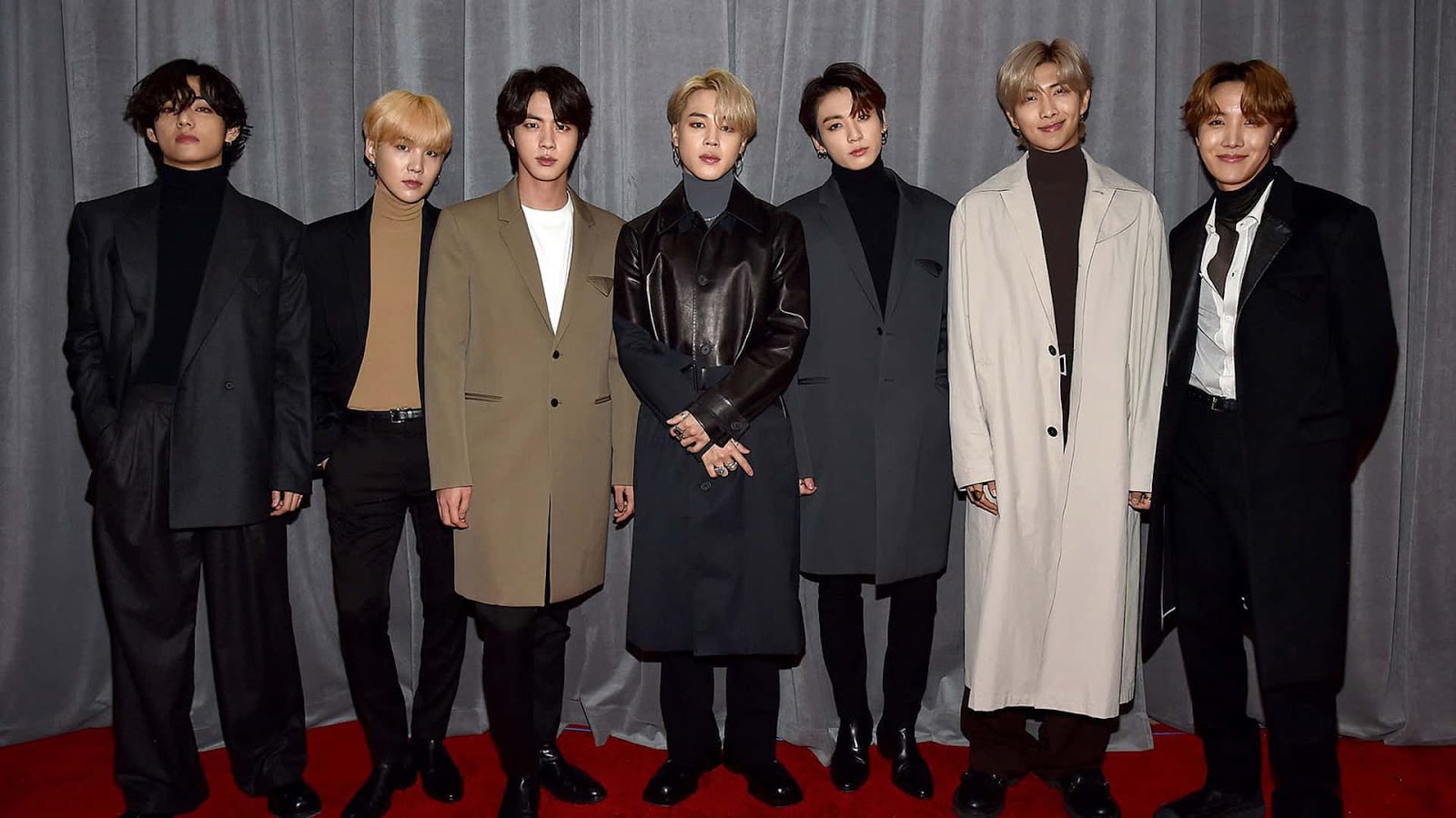 BTS tapis rouge... Hiver?