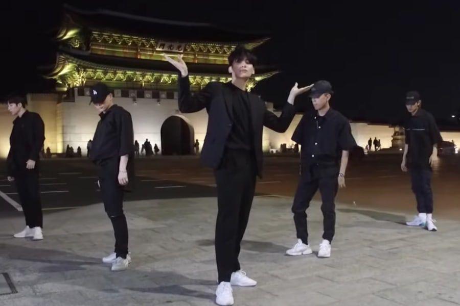 Regardez: Taeyang de SF9 montre ses talents impressionnants en matière de danse filmée à Séoul et dans d'autres villes d'Amérique