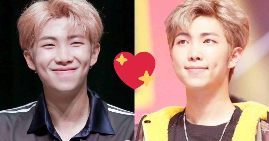 Seulement 20 fois les fossettes de BTS RM ont fait fondre nos coeurs