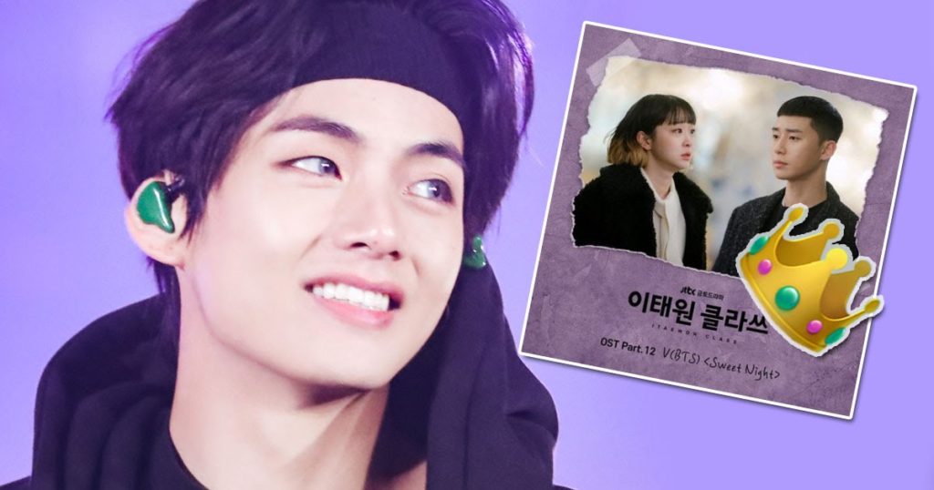 V"Sweet Night » smashes iTunes Record, Joining BTS and Adele