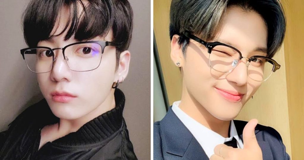 Voici 10 idoles masculines qui ressemblent à un écrasement de lycée dans des lunettes