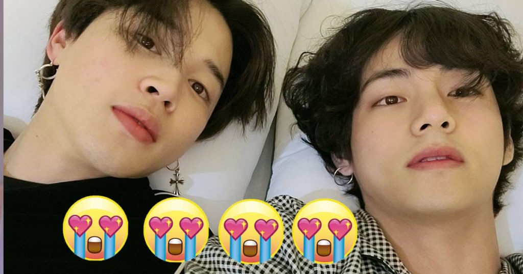 Les heures d'ouverture "Vmin" de BTS Jimin et V sont maintenant ouvertes