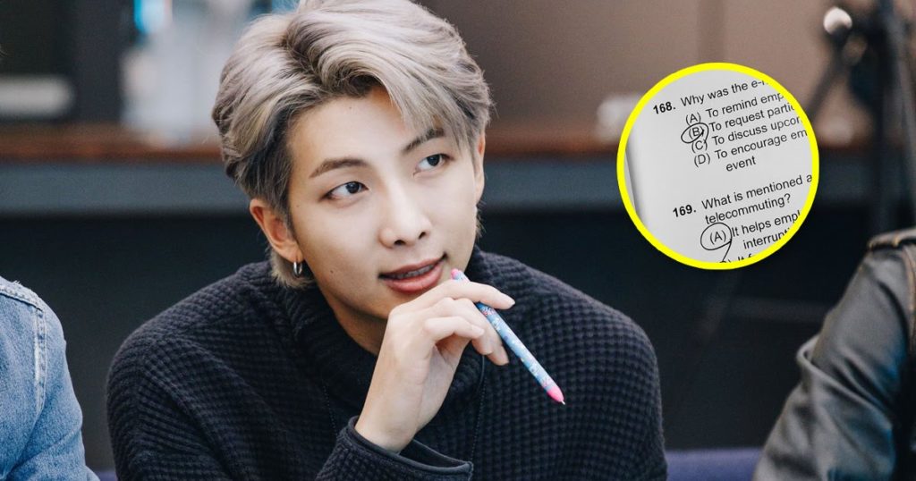 L'étudiant RM de BTS passe un test ... pour le plaisir