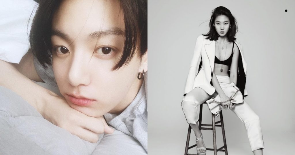 Jungkook de BTS vient de balayer son dernier fan de "Nuna" - Et elle est un top model!