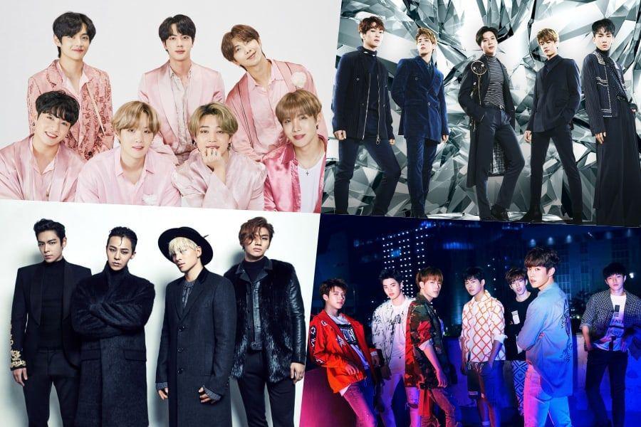 BTS, SHINee, BIGBANG, TVXQ, INFINITE et bien d'autres font la liste des «75 plus grandes chansons de groupe de garçons de tous les temps» de Rolling Stone