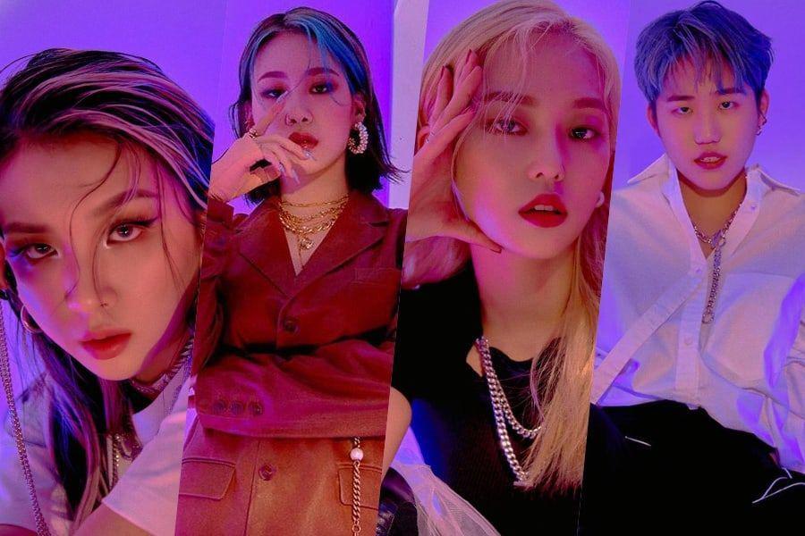 Jiwoo, Jamie de KARD, Yeeun de CLC et Sleeq partagent leurs réflexions sur leur croissance grâce à «Good Girl»