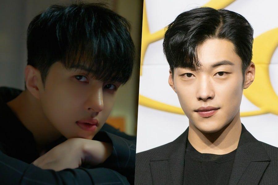 Ken et Woo Do Hwan de VIXX brillent dans les premières photos de l'armée