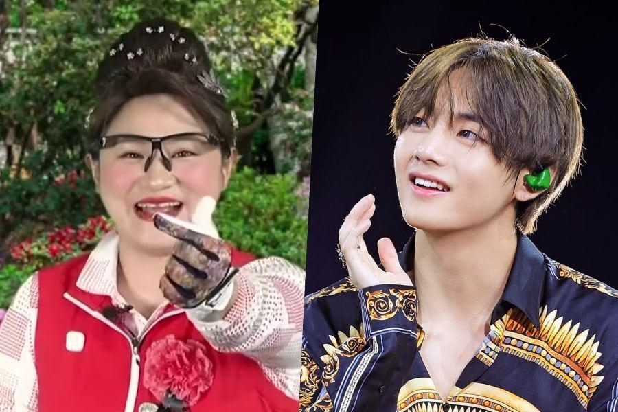 Kim Shin Young remercie le V de BTS pour son ascension dans les fans mondiaux + partage sa solution mignonne à la barrière de la langue