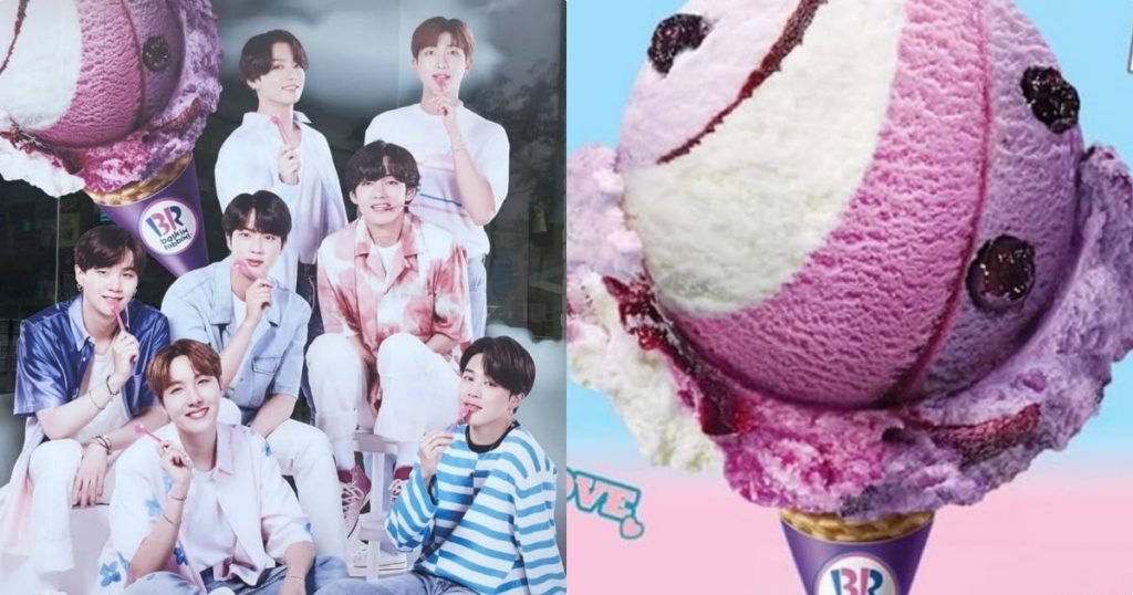 BTS a toujours aimé Baskin Robbins et leurs choix prouvent que certaines choses ne changent jamais