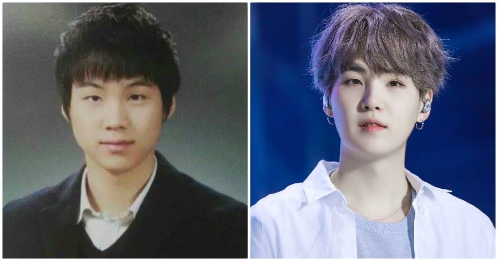 Voici à quoi ressemblait Suga de BTS quand il était étudiant