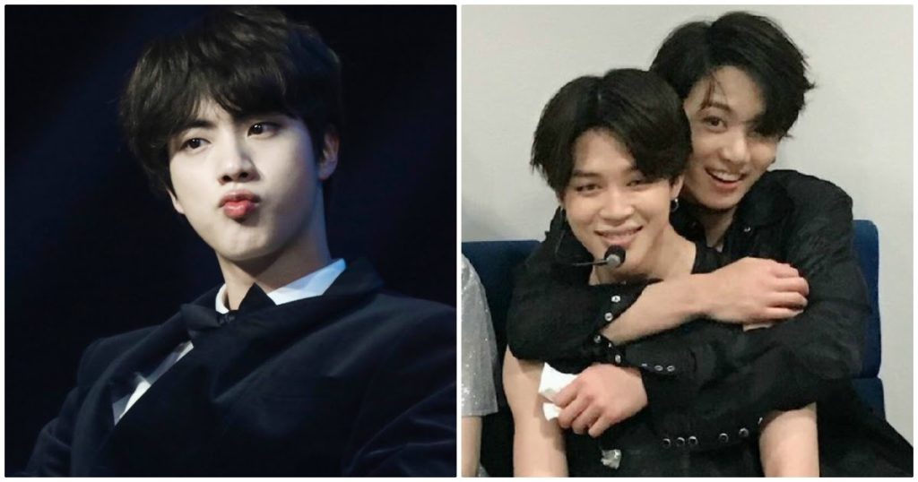 Les BTS Hyungs étaient autrefois «jaloux» à cause de l'action de Jungkook envers Jimin