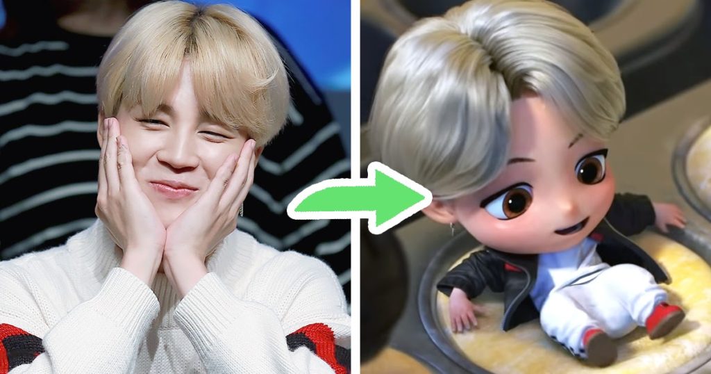 Mini Jimin dans "TinyTAN" de BTS est tellement comme lui qu'il fait des fans UWU