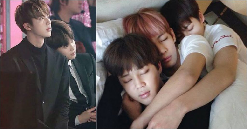 7 fois que les membres du BTS se sont appuyés sur les épaules lorsqu'ils étaient fatigués