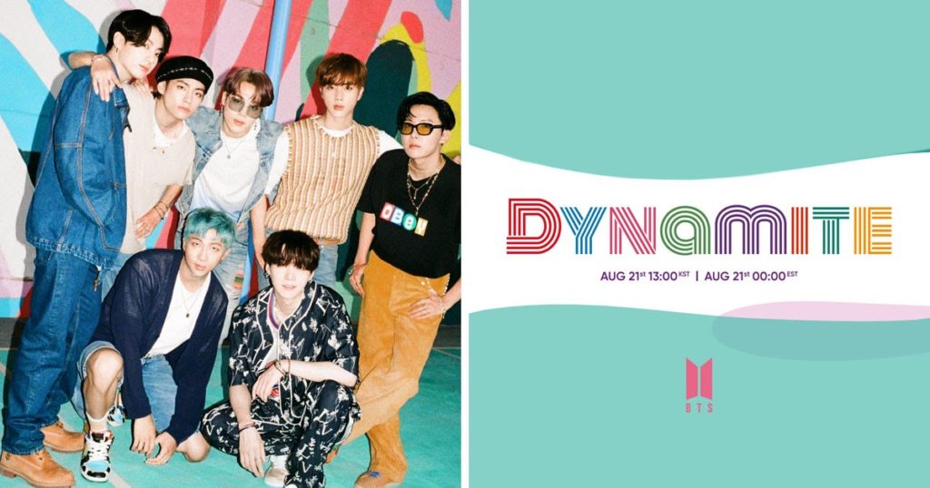 BTS révèle la deuxième photo du teaser pour sa nouvelle chanson "Dynamite"