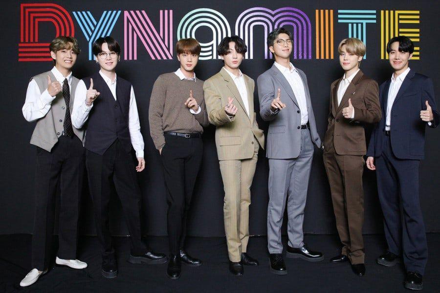 «Dynamite» de BTS monte au n ° 2 du classement hebdomadaire des célibataires d'Oricon