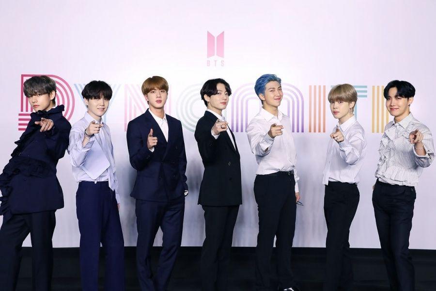 «Dynamite» de BTS poursuit son énorme succès sur le Hot 100 de Billboard alors qu'il prend la deuxième place de la 3e semaine