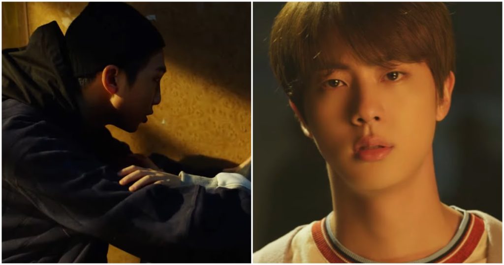 Jin et RM de BTS ont du bœuf ensemble dans la nouvelle bande-annonce de "BTS Universe Story"