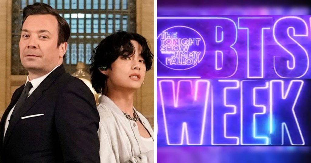 BTS va reprendre "The Tonight Show" de Jimmy Fallon avec "BTS Week"