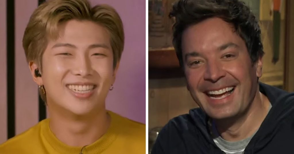 RM de BTS est impertinent avec Jimmy Fallon, et nous vivons pour cela