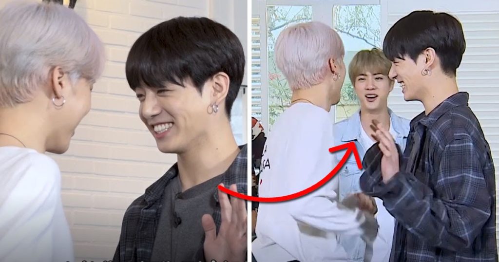 Jin a demandé au hasard à Jimin et Jungkook s'ils étaient «ensemble»