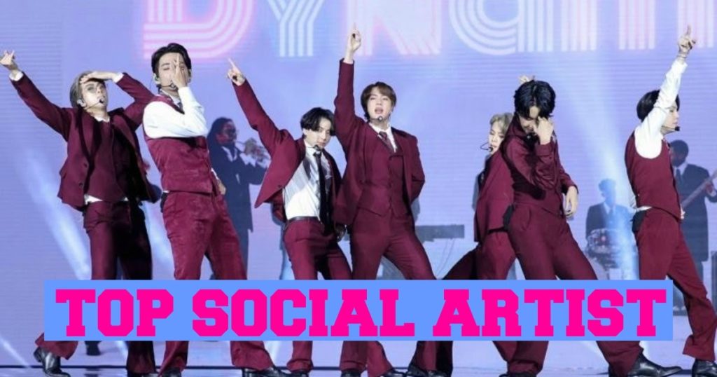 BTS remporte le prix du «meilleur artiste social» 4 années consécutives aux BBMA