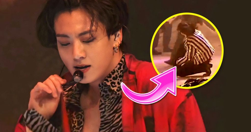 Jungkook de BTS a habilement géré un dysfonctionnement de la garde-robe à «MOTS ON: E»