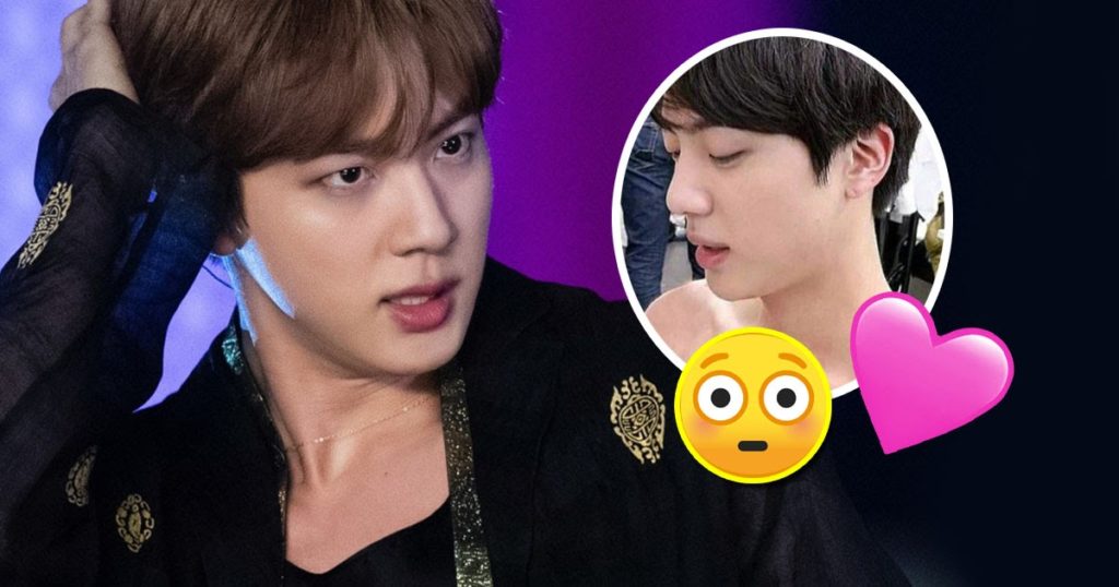 Jin torse nu de BTS a "tué" l'armée avec sa sensualité, voici comment il a réagi