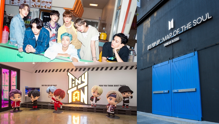 Jetez un œil au BTS "POP-UP: MAP OF THE SOUL" à Séoul |  Kpopmap