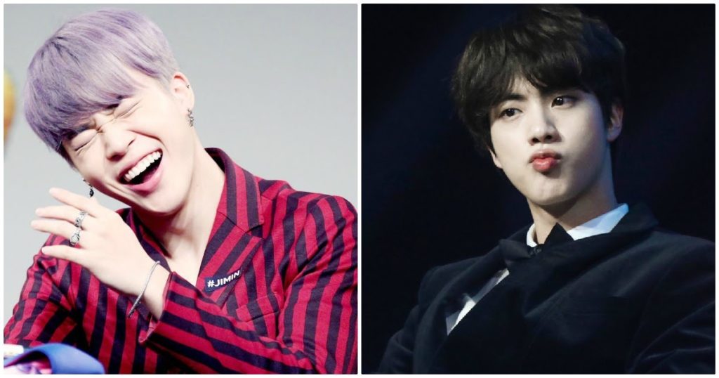 Jimin de BTS est passé de complimenter Jin à le «torréfier» en quelques secondes