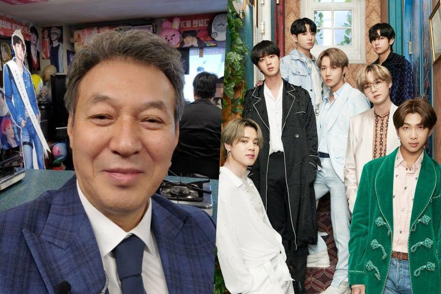 L'acteur Kim Kap Soo devient une ARMÉE officielle et écrit un message pour Jimin sur Weverse