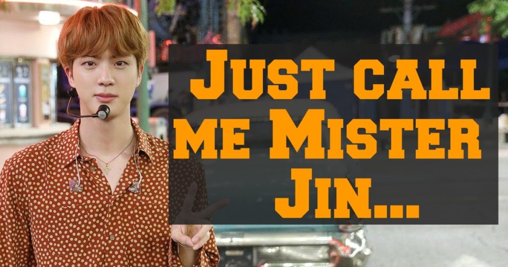 Un fan de 15 ans a demandé à Jin de BTS comment ils devraient l'appeler et les fans n'approuvent pas sa réponse