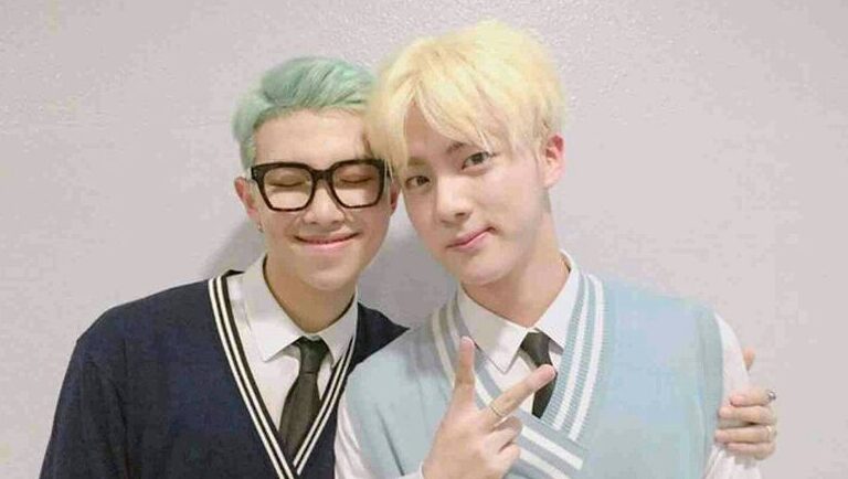 Jin & RM Rivalry est juste trop adorable à regarder par moments |  Kpopmap